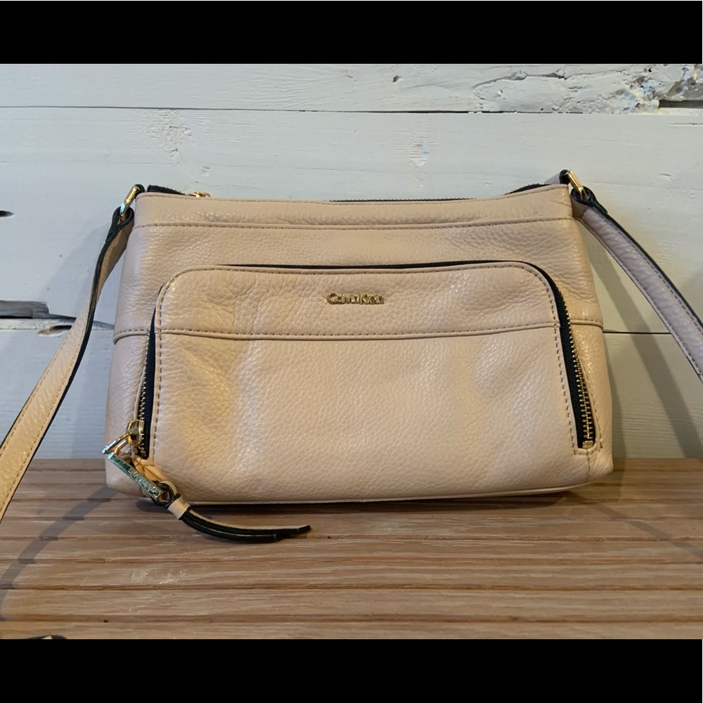 Cross Body Calvin Klein Peachy Biege Purse